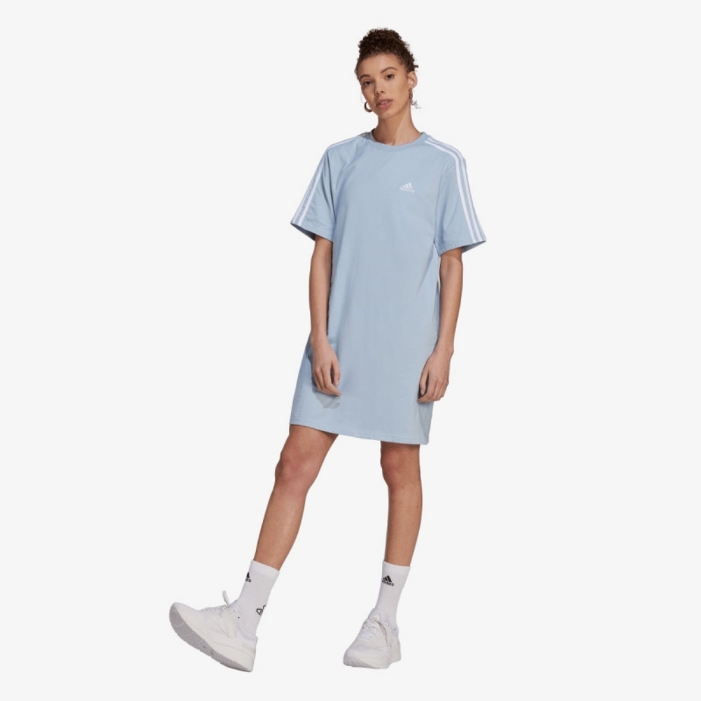 [NEW] Adidas Powder Blue T-Shirt Dress Size Small
